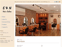 Tablet Screenshot of enhairstudio.com